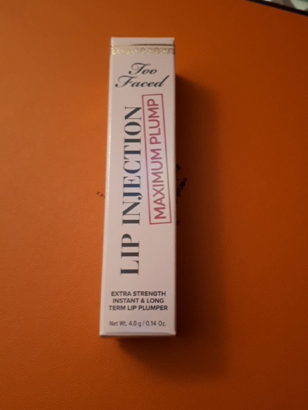 Too Faced Lip Injection Maximum Plump Full Size 4g NIB